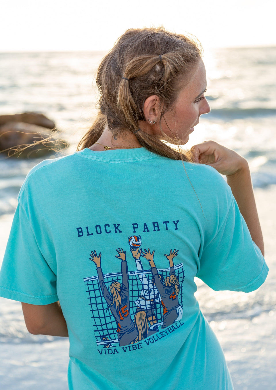 Volleyball Block Party Tee - VidaVibe Volleyball